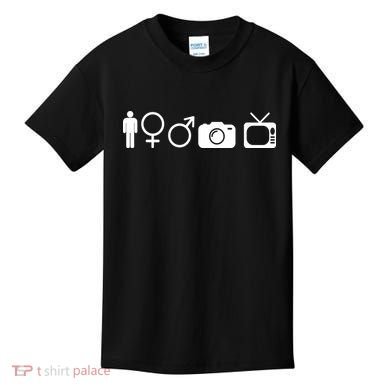 Trump Cognitive Test Symbols Kids T-Shirt