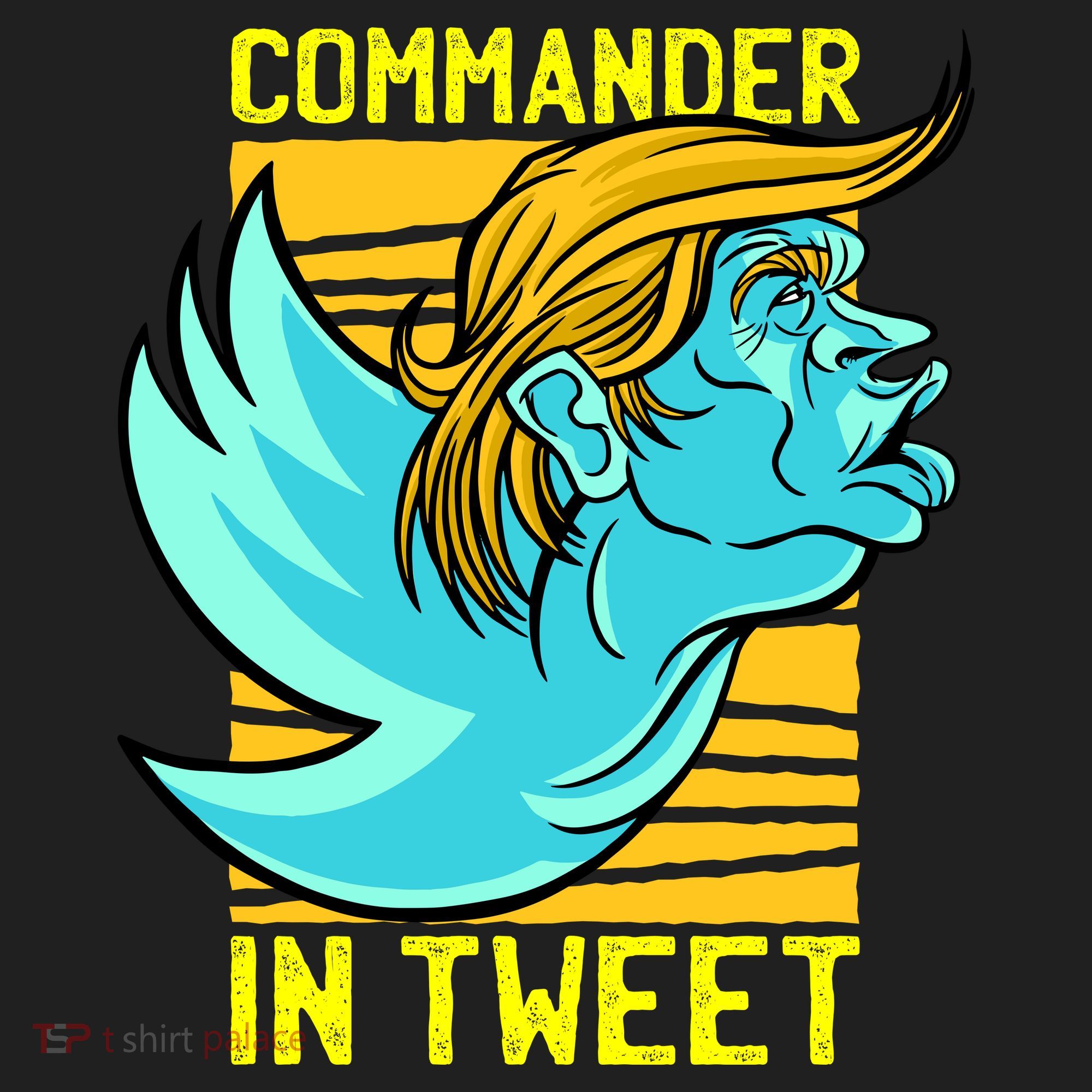 Trump Commander In Tweet Women's Sweatshirt