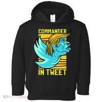 Trump Commander In Tweet Toddler Hoodie thumb 0
