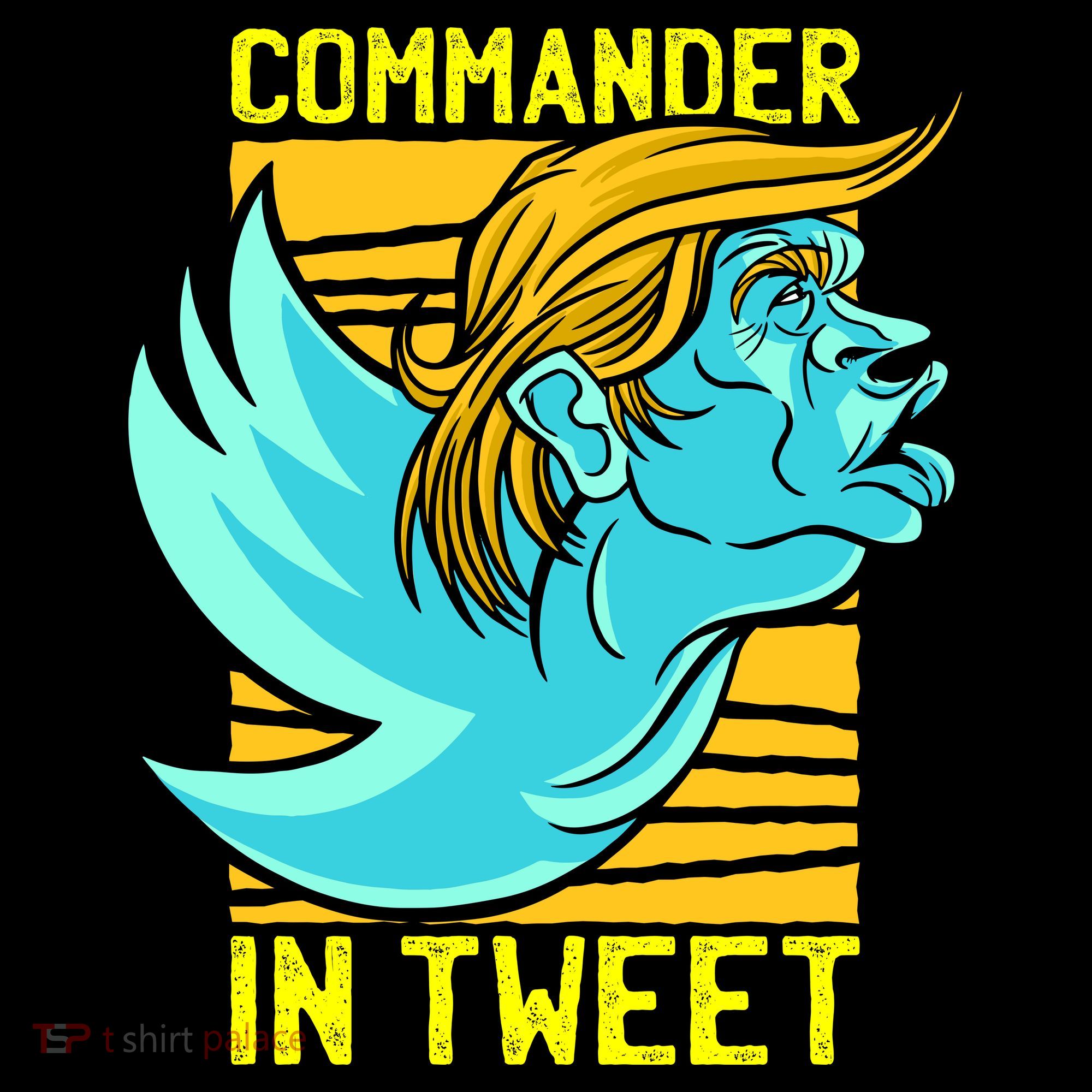 Trump Commander In Tweet Toddler Hoodie
