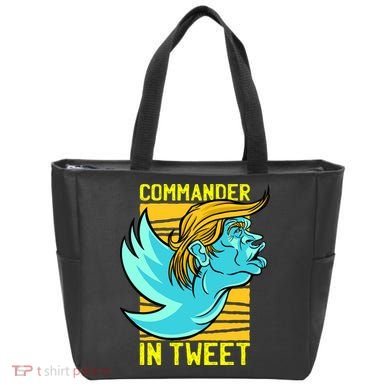 Trump Commander In Tweet Tote Bag