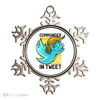 Trump Commander In Tweet Ornament thumb 0