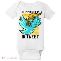 Trump Commander In Tweet Baby Bodysuit thumb 0