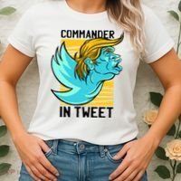 Trump Commander In Tweet Women's T-Shirt thumb 2