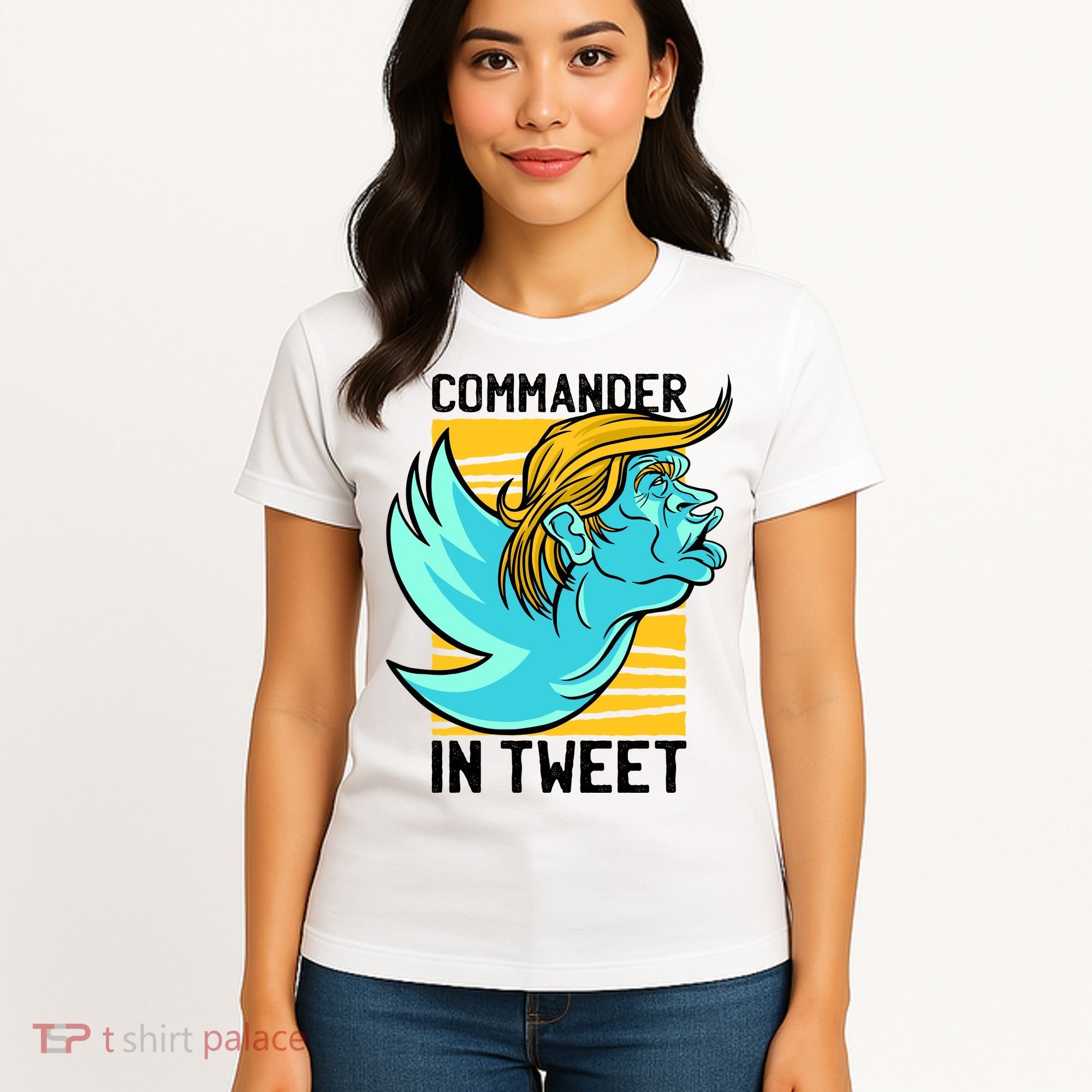 Trump Commander In Tweet Women's T-Shirt