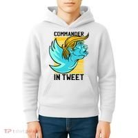 Trump Commander In Tweet Kids Hoodie thumb 4