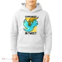 Trump Commander In Tweet Kids Hoodie thumb 4