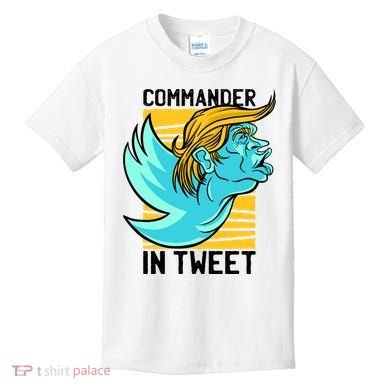 Trump Commander In Tweet Kids T-Shirt