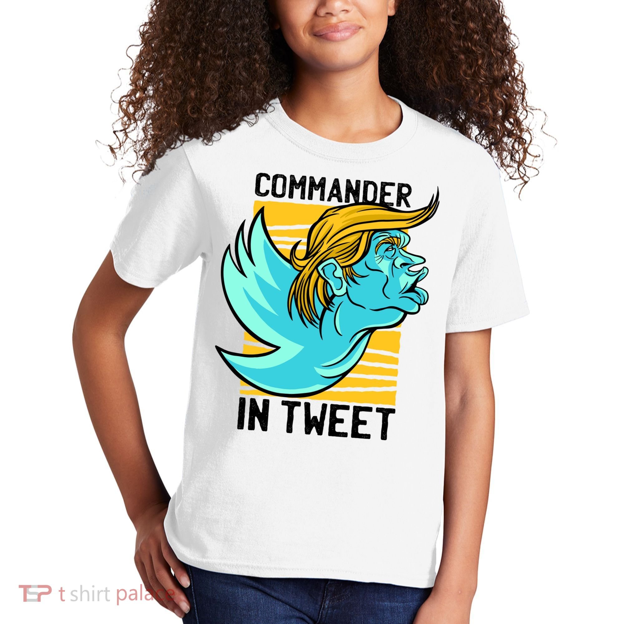 Trump Commander In Tweet Kids T-Shirt