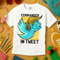 Trump Commander In Tweet Kids T-Shirt thumb 3