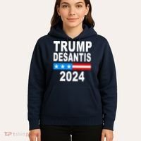 Trump Desantis 2024 US Flag Hoodie thumb 5