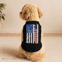 Trump Distressed USA Flag Doggie Tank thumb 2