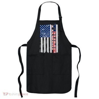 Trump Distressed USA Flag Apron