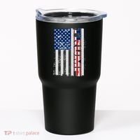 Trump Distressed USA Flag Tumbler thumb 0
