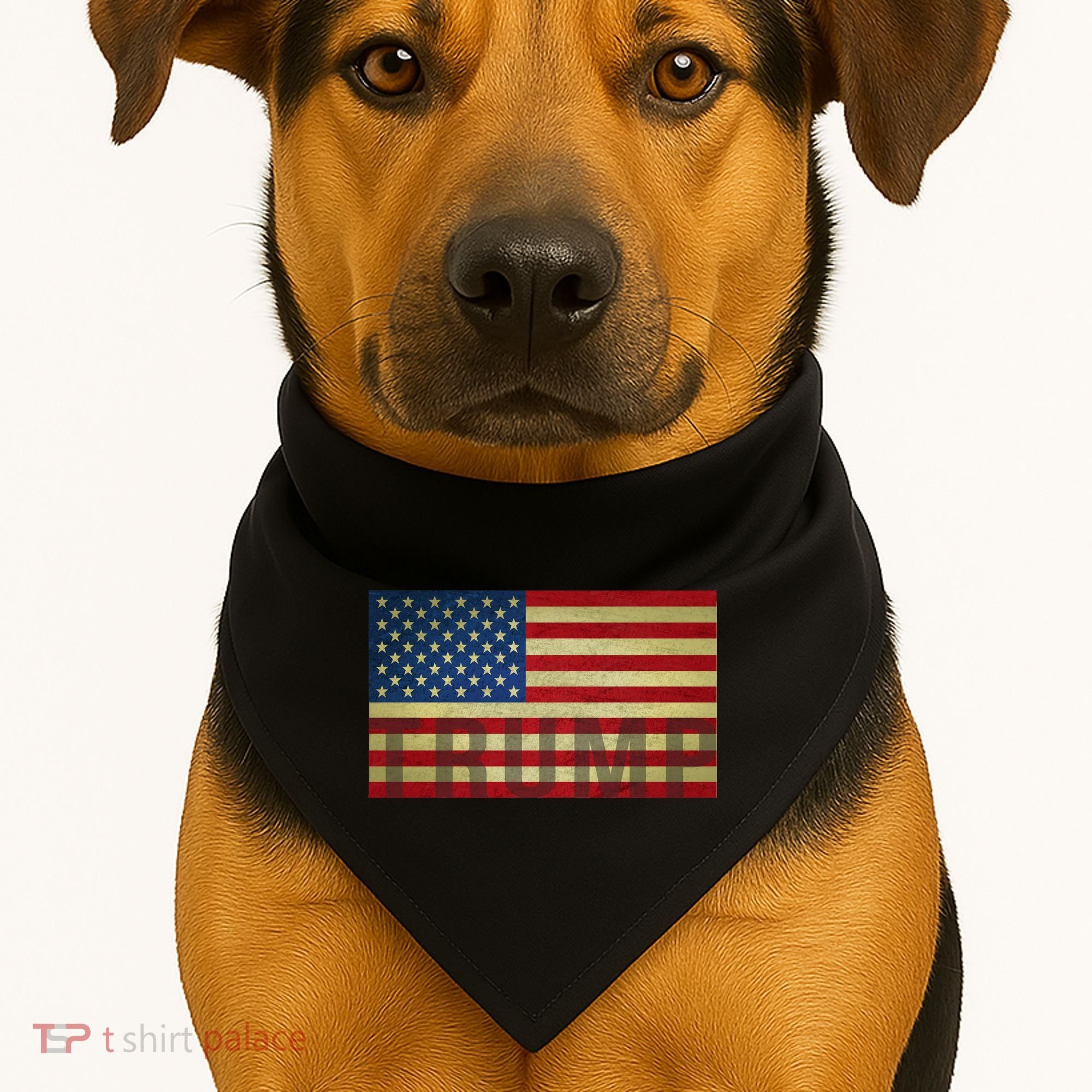 Trump For America USA-Made Doggie Bandana