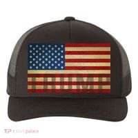 Trump For America Yupoong Adult 5-Panel Trucker Hat thumb 0