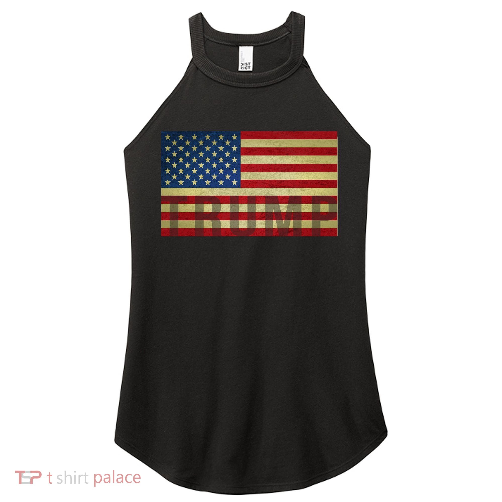 Trump For America Women's Perfect Tri Rocker Tank