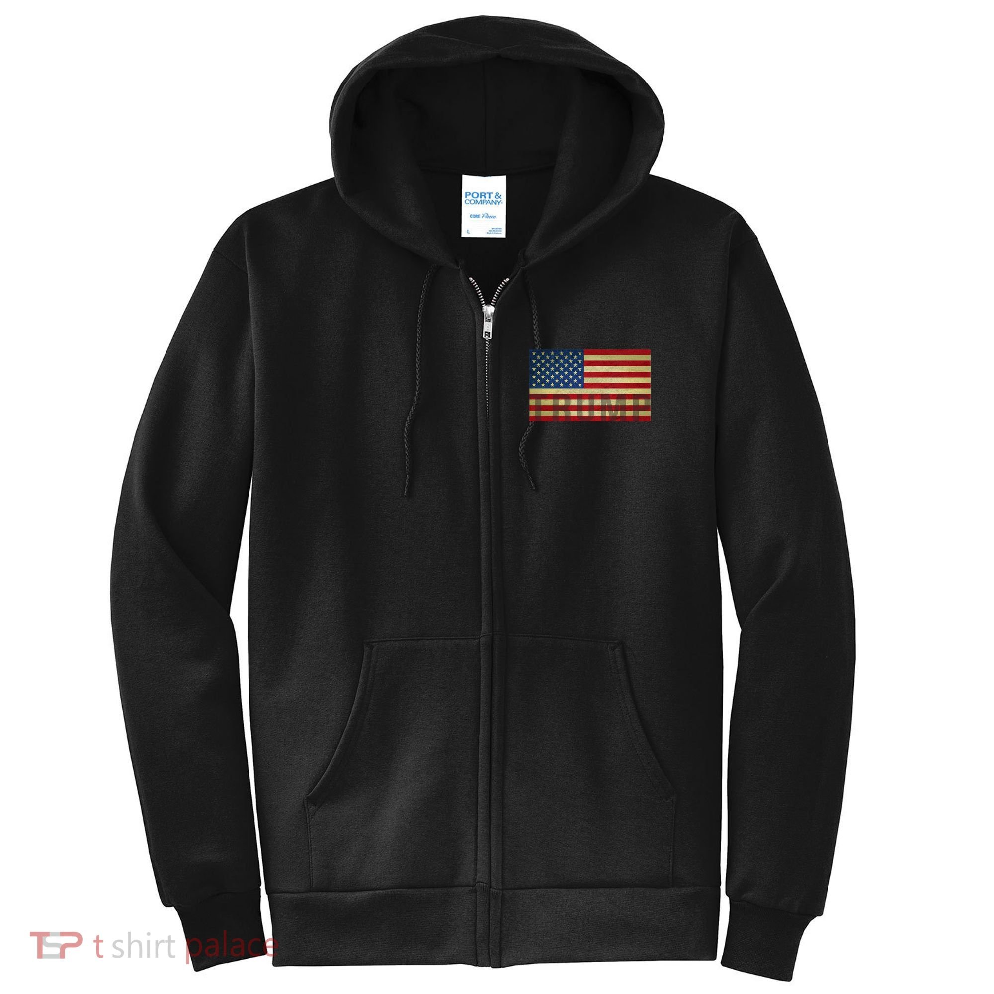 Trump For America Full Zip Hoodie