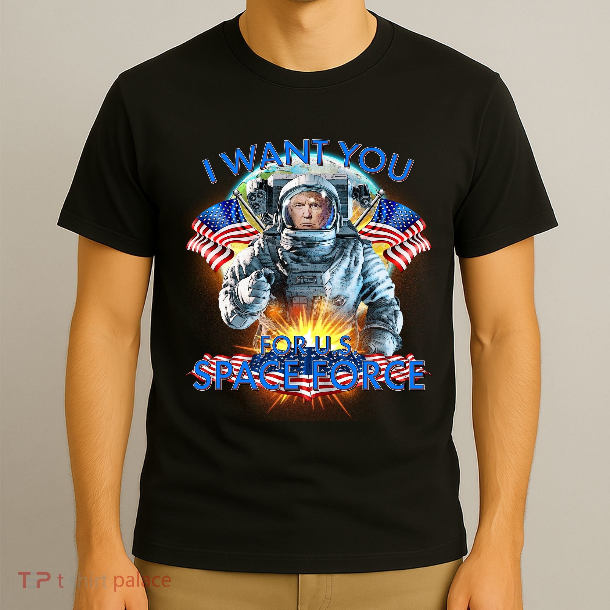 Trump I Want You For US Space Force T-Shirt