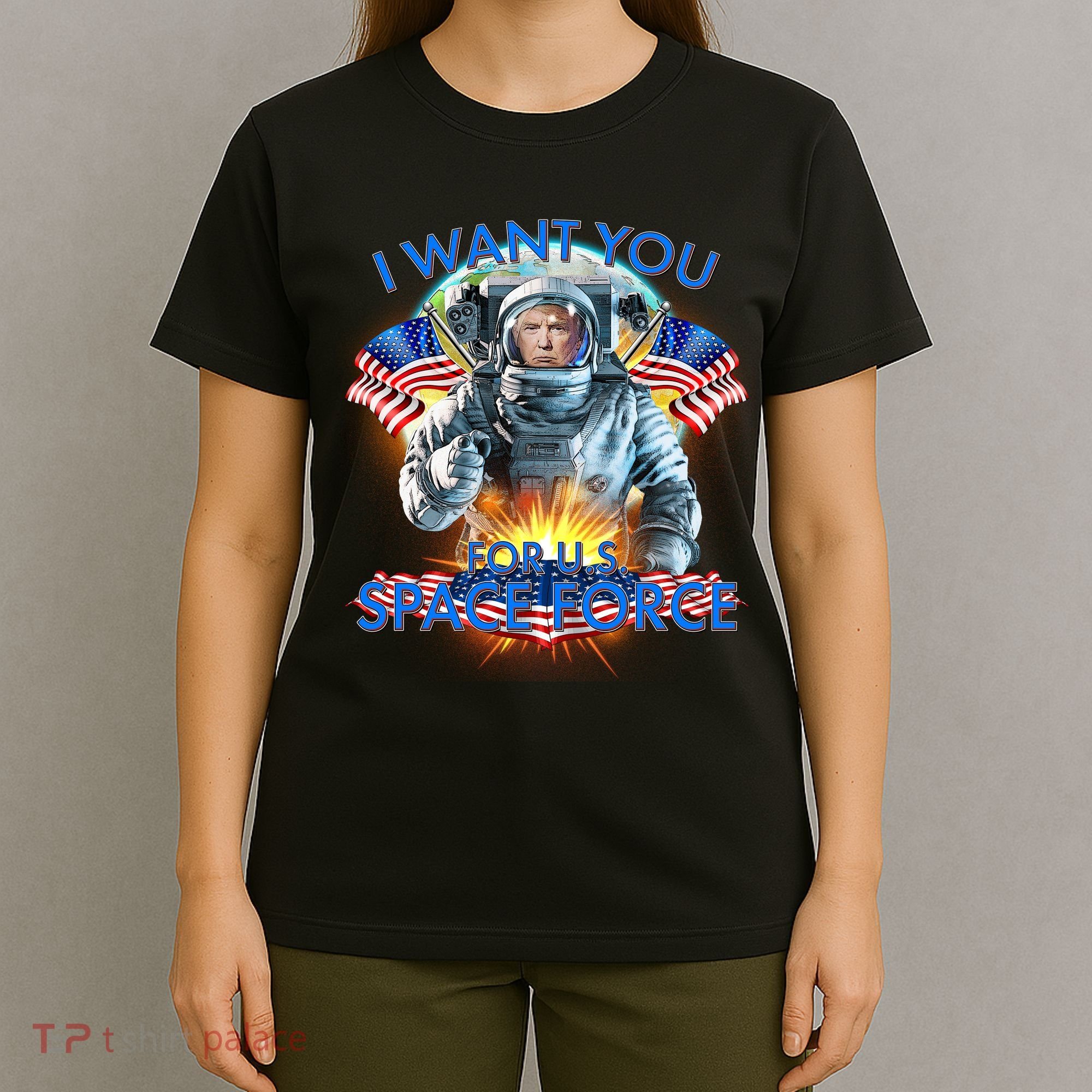 Trump I Want You For US Space Force T-Shirt