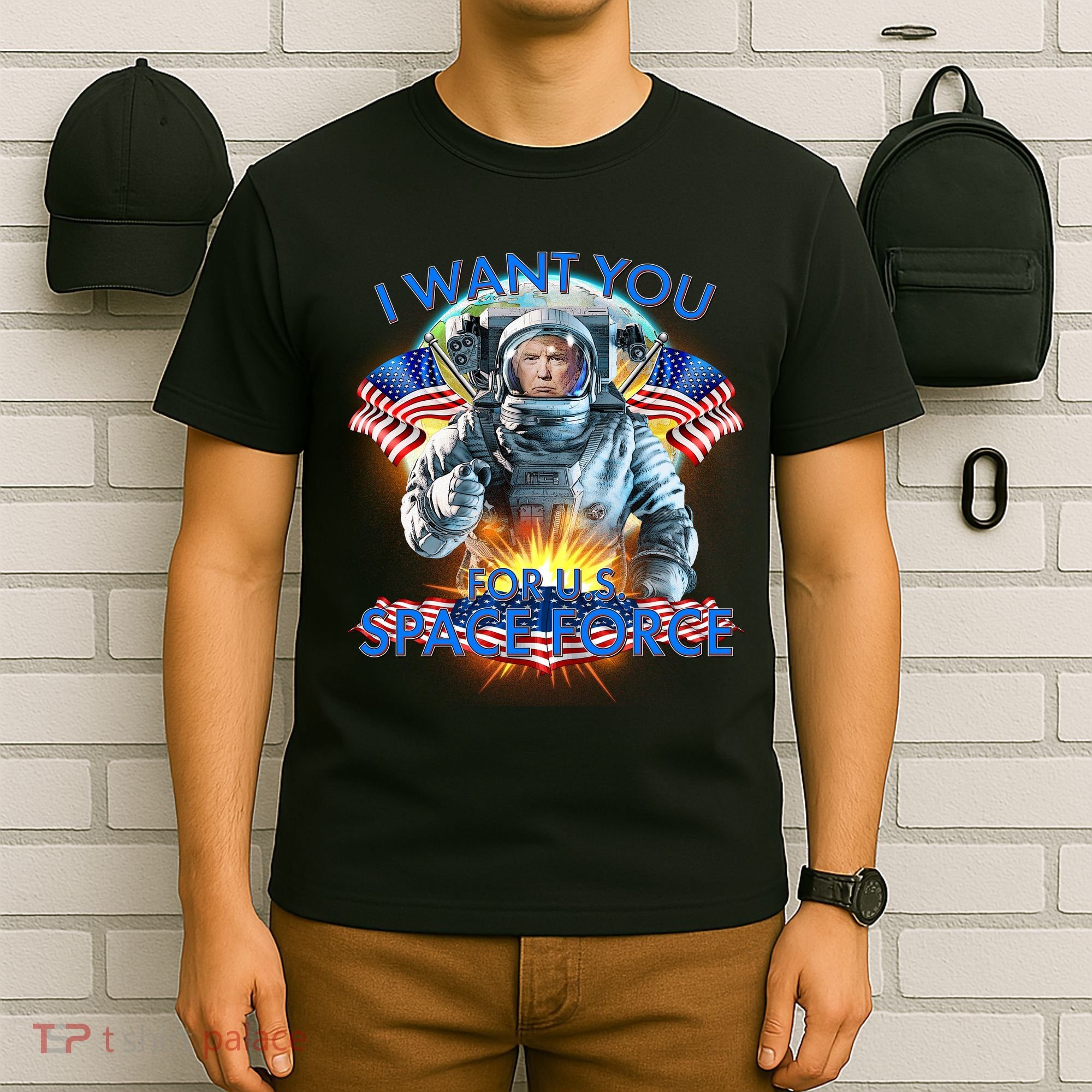 Trump I Want You For US Space Force T-Shirt