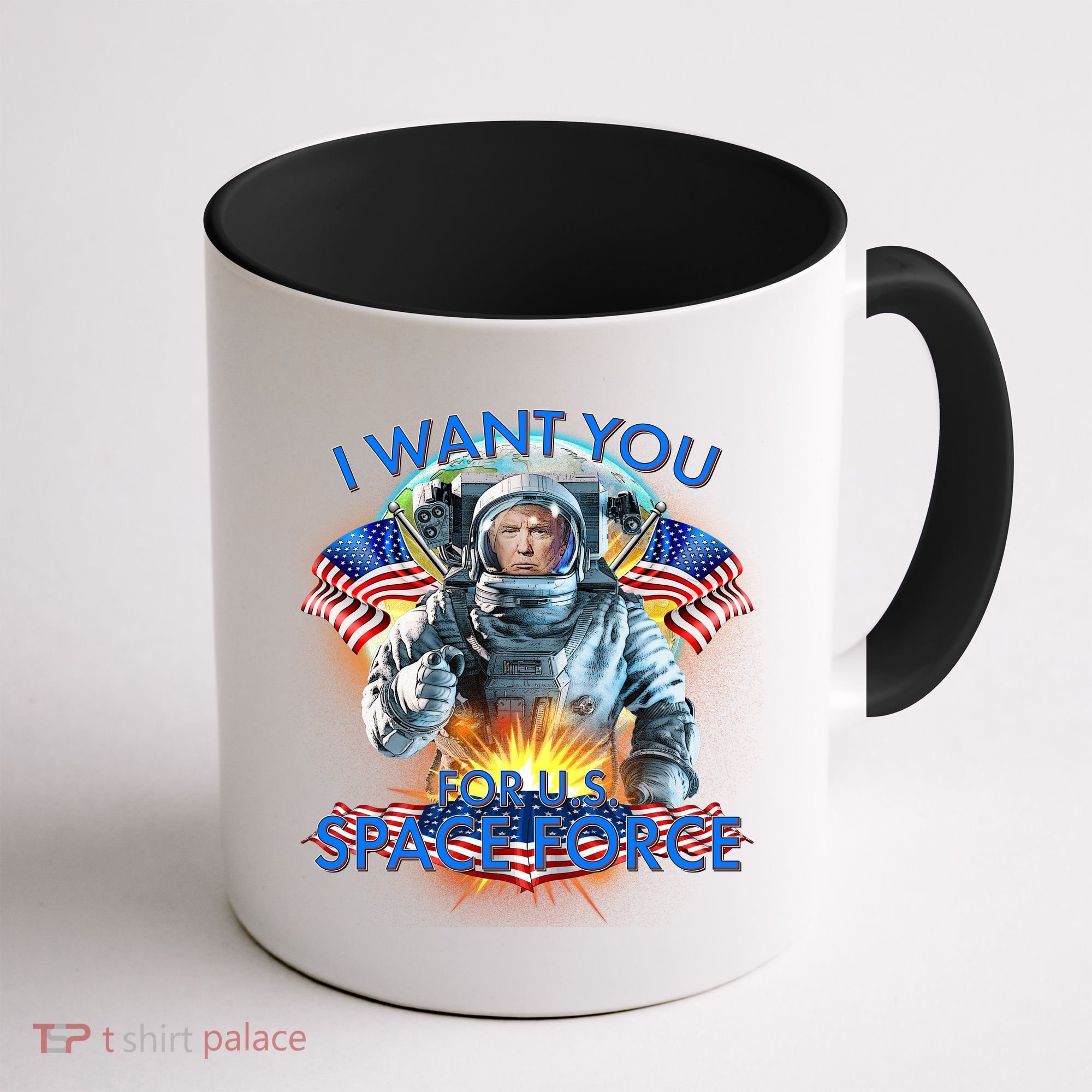 Trump I Want You For US Space Force Coffee Mug
