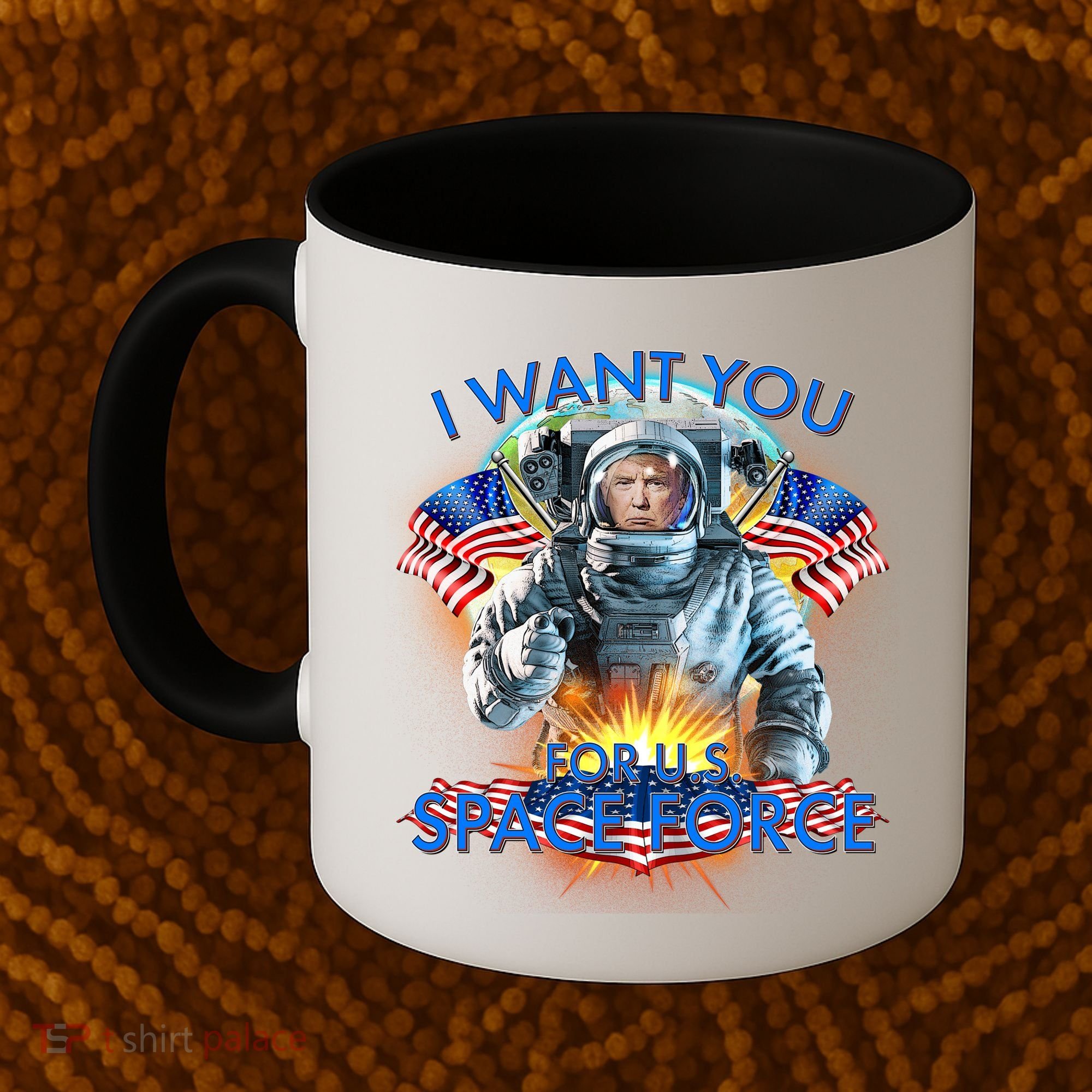 Trump I Want You For US Space Force Coffee Mug