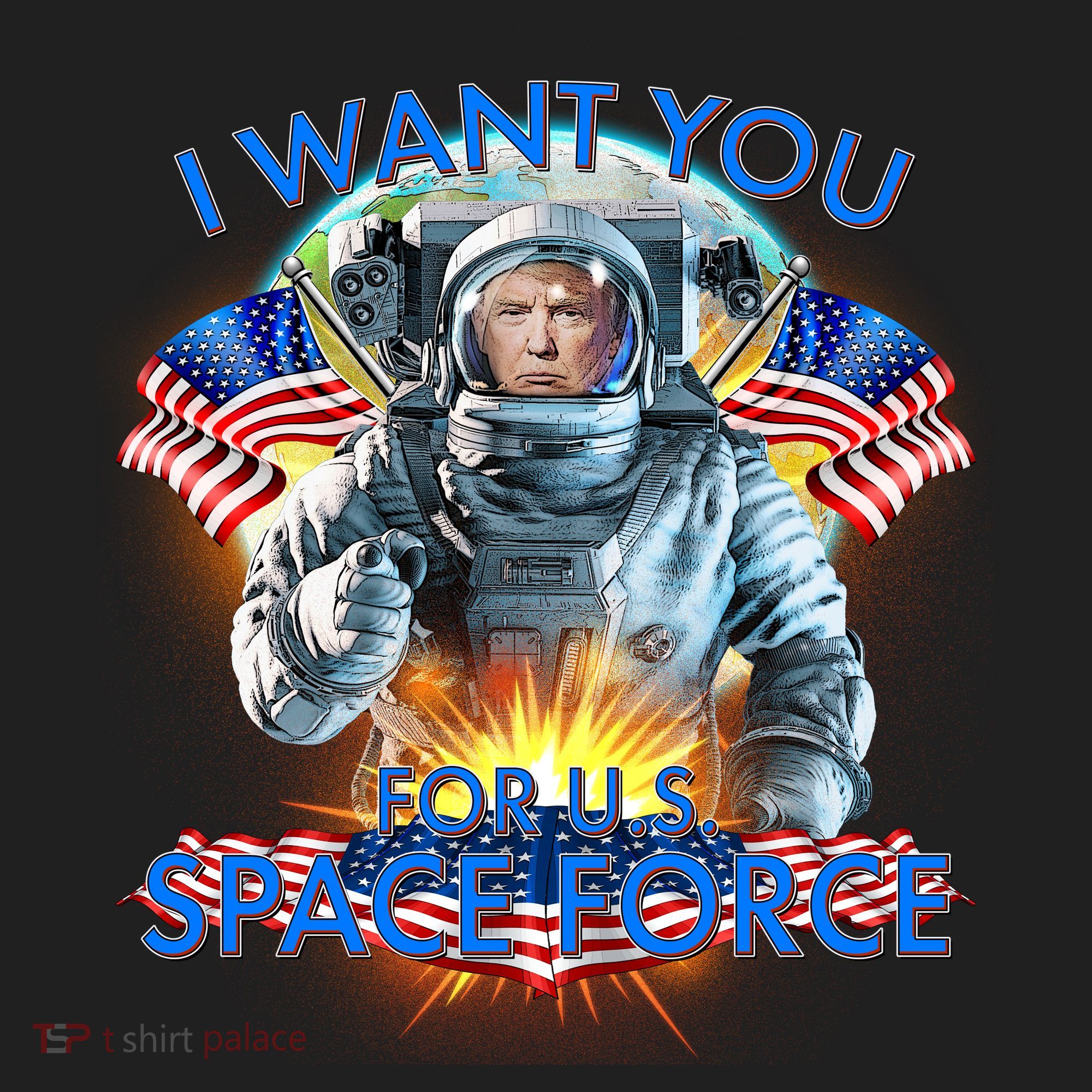 Trump I Want You For US Space Force Hat