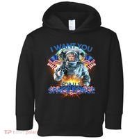 Trump I Want You For US Space Force Toddler Hoodie thumb 0