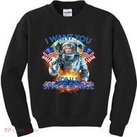 Trump I Want You For US Space Force Kids Sweatshirt thumb 0