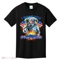 Trump I Want You For US Space Force Kids T-Shirt thumb 0
