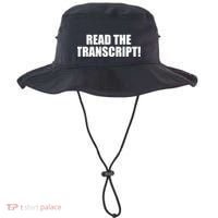 Trump Impeachment Hoax Read the Transcript Bucket Hat thumb 0