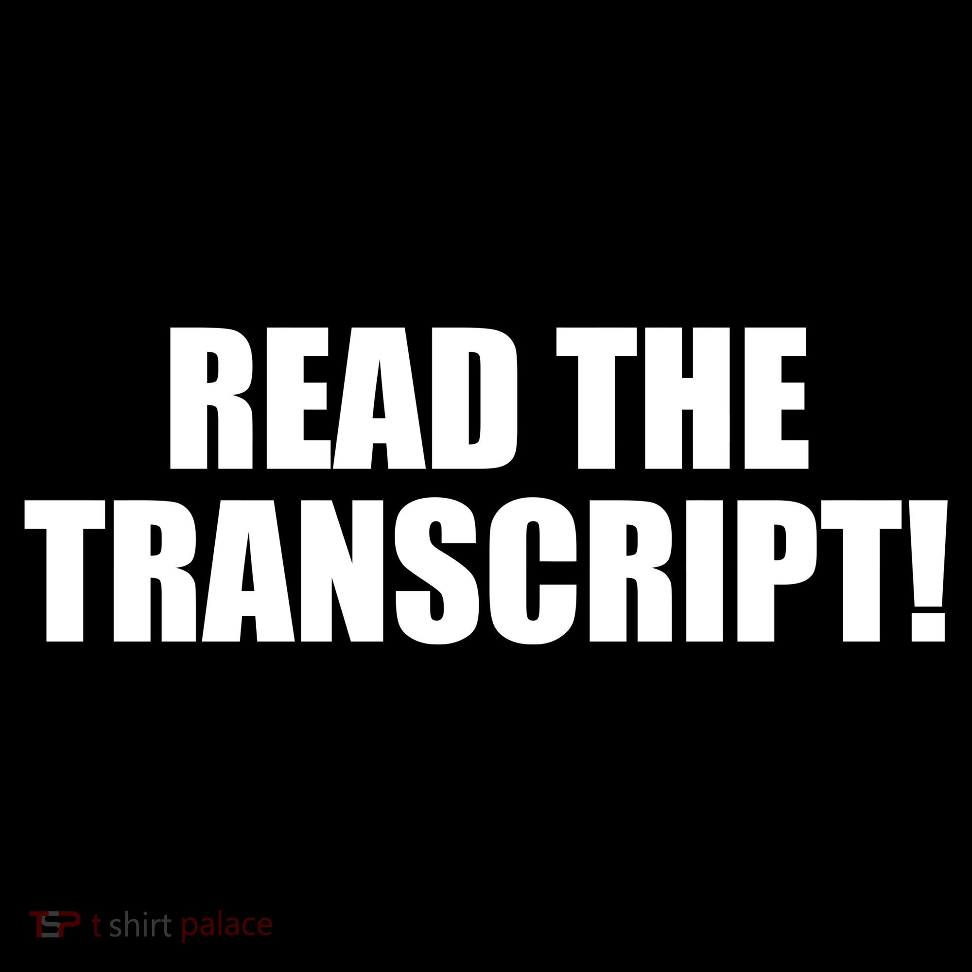 Trump Impeachment Hoax Read the Transcript Coaster