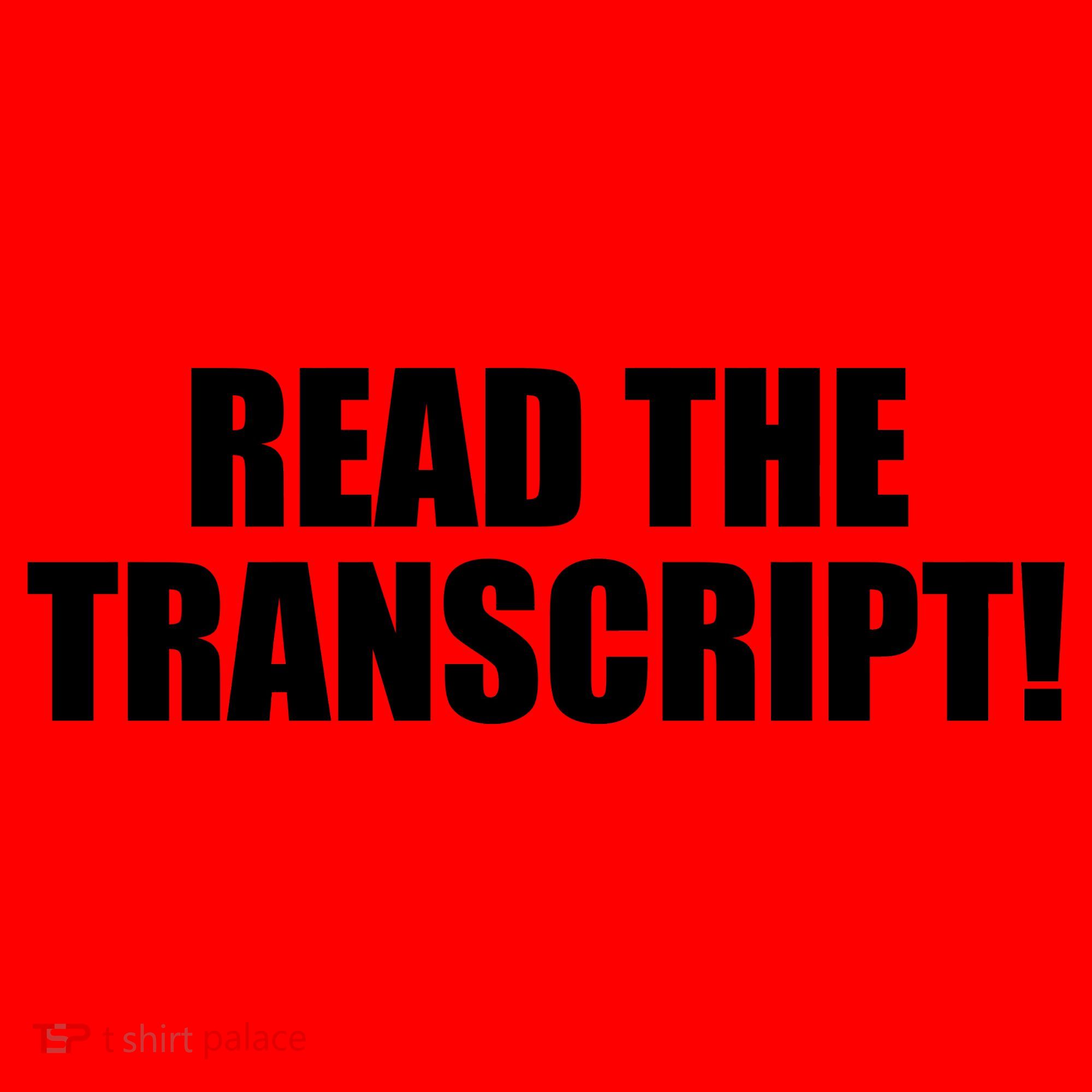 Trump Impeachment Hoax Read the Transcript Santa Hat