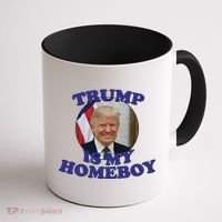 Trump Is My Homeboy Coffee Mug thumb 1