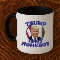 Trump Is My Homeboy Coffee Mug thumb 2
