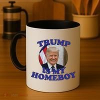 Trump Is My Homeboy Coffee Mug thumb 4