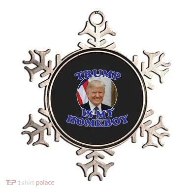 Trump Is My Homeboy Ornament