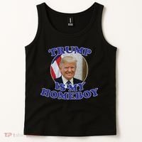 Trump Is My Homeboy Tank Top thumb 2
