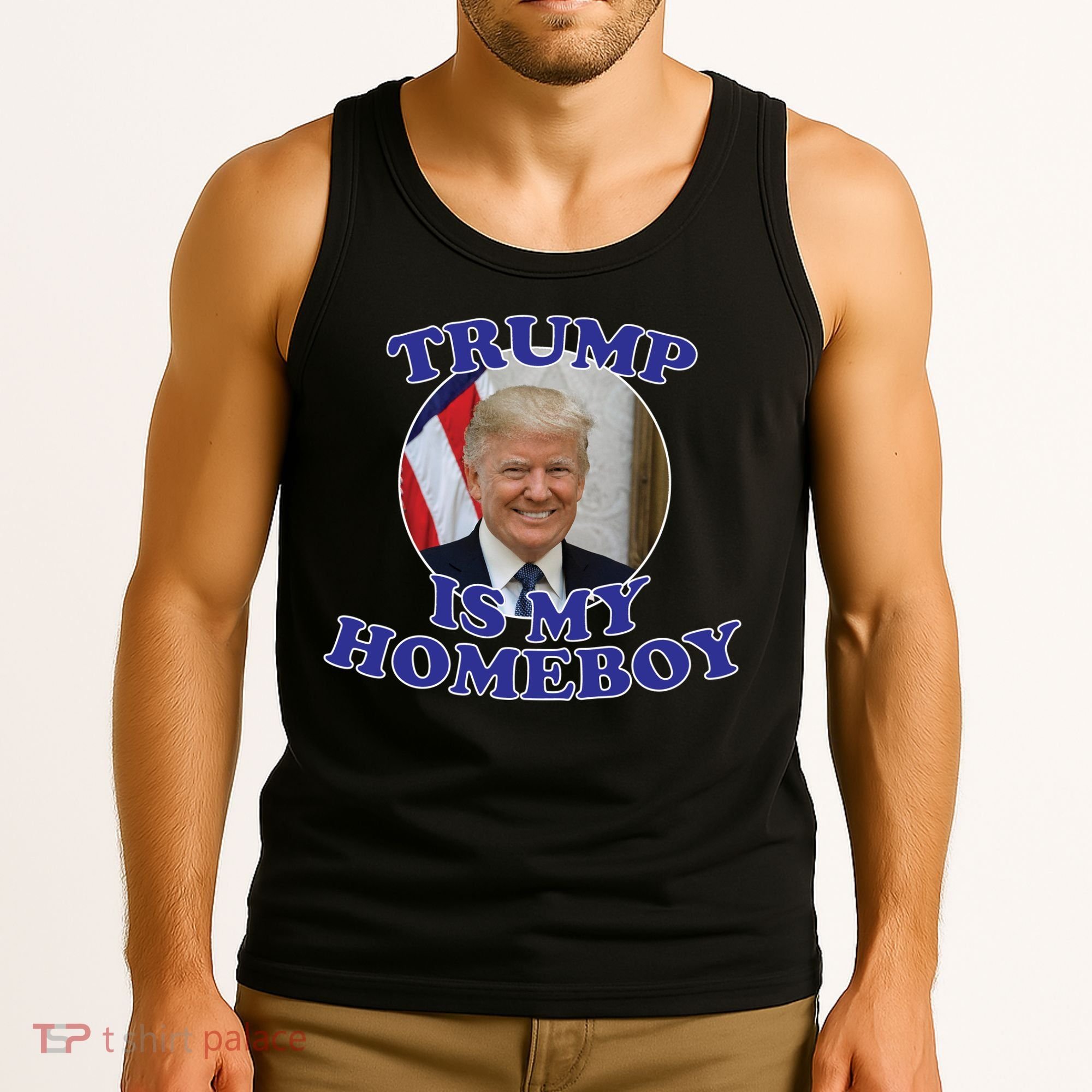 Trump Is My Homeboy Tank Top