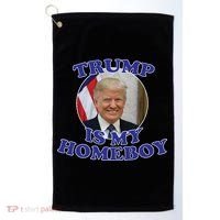 Trump Is My Homeboy Golf Towel thumb 0