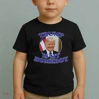 Trump Is My Homeboy Toddler T-Shirt thumb 2