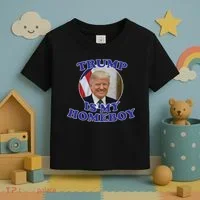 Trump Is My Homeboy Toddler T-Shirt thumb 3