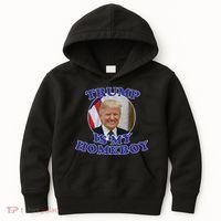 Trump Is My Homeboy Kids Hoodie thumb 0