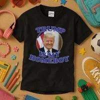 Trump Is My Homeboy Kids T-Shirt thumb 3