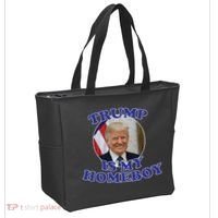 Trump Is My Homeboy Tote Bag thumb 2