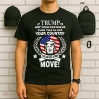 Trump Is Not Your President This Is Not Your Country T-Shirt thumb 6