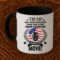 Trump Is Not Your President This Is Not Your Country Coffee Mug thumb 2