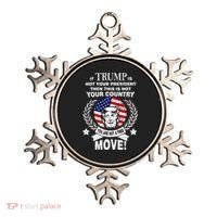 Trump Is Not Your President This Is Not Your Country Ornament thumb 0