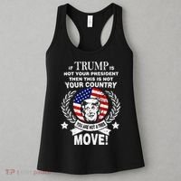 Trump Is Not Your President This Is Not Your Country Women's Tank Top thumb 3